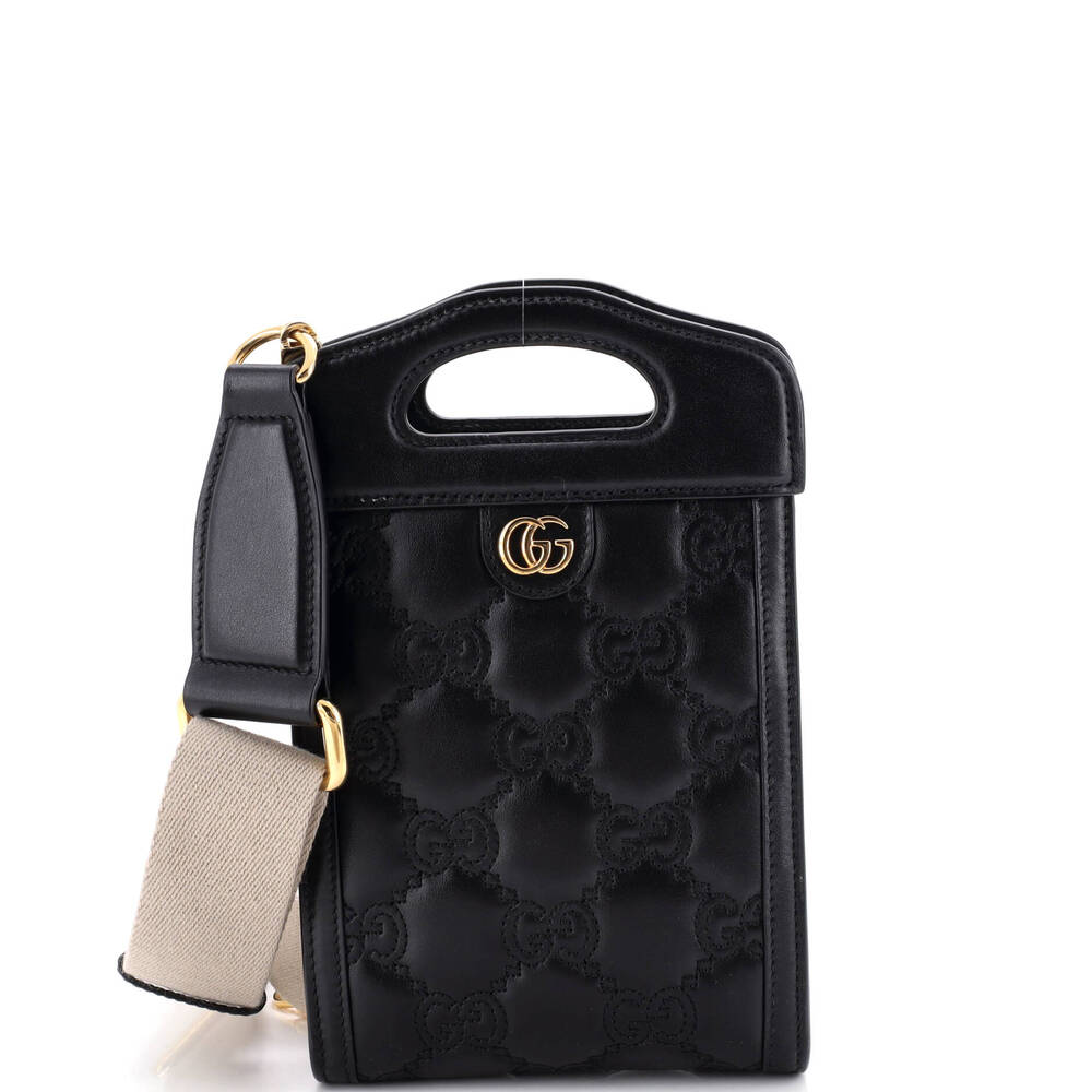 Gucci Top Handle Crossbody Bag Gg #263796G73B